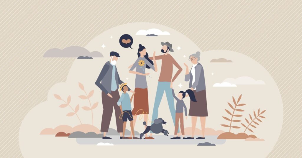 a family